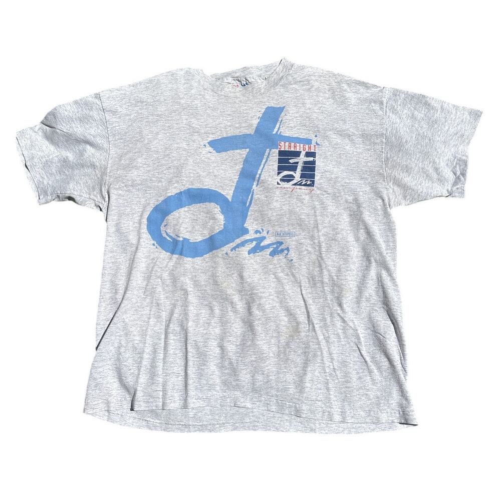 Men's 90s Straight Company A Capella Group Jesus Tee